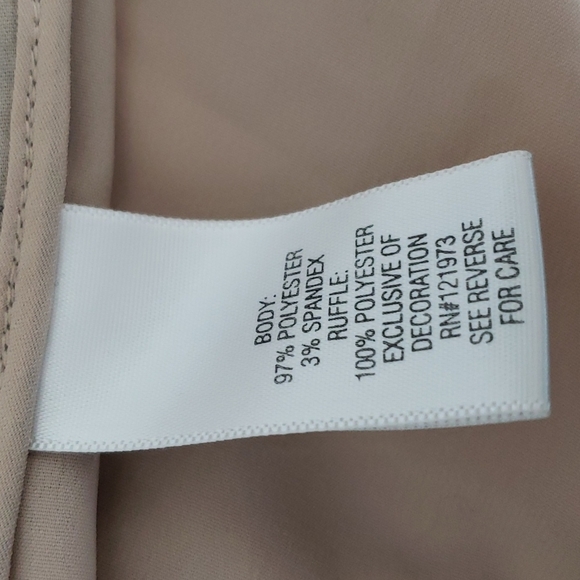 SIMPLY VERA WANG SLEEVELESS BLACK SEQUENCE TANK TOP BLOUSE, WOMEN'S: MEDIUM, $25 - Picture 6 of 7